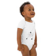 Load image into Gallery viewer, Organic cotton baby bodysuit
